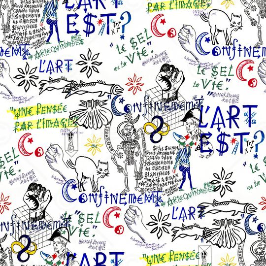 涂鸦印花华亿平台图片