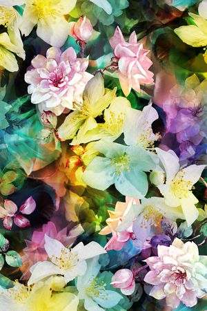 春夏华亿平台印花华亿平台图片