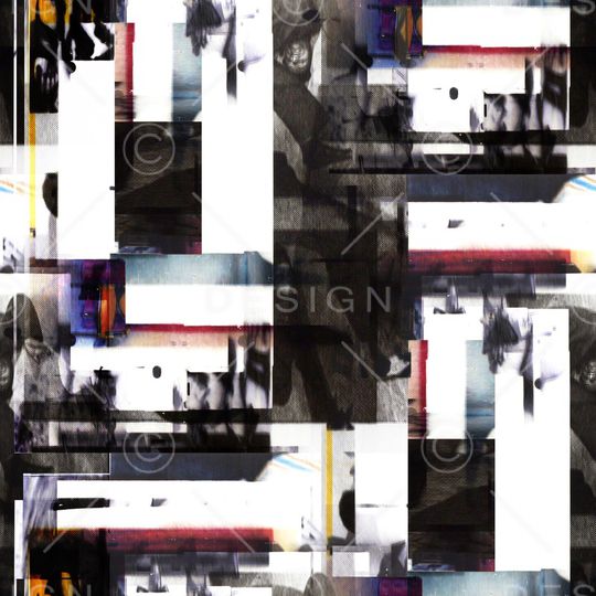 混合拼接印花华亿平台图片