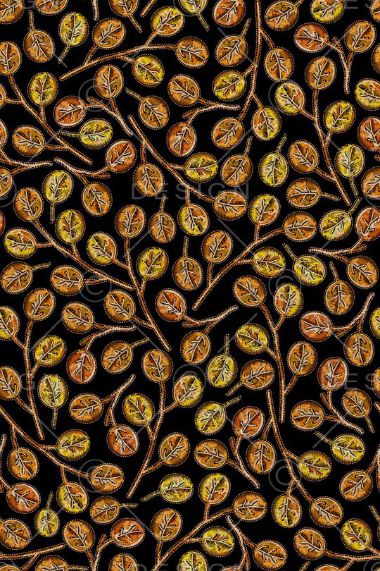 绿植树叶印花华亿平台图片