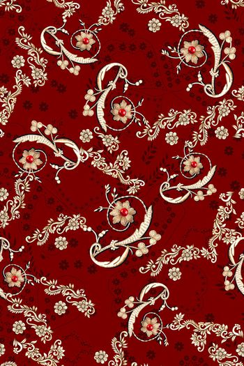 连衣裙印花华亿平台图片