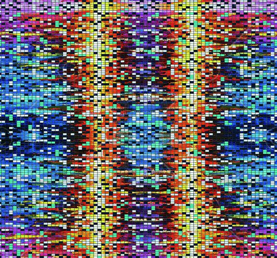 几何印花华亿平台图片