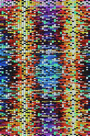 几何印花华亿平台图片