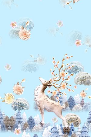 定位花印花华亿平台图片