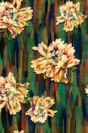 民族风印花华亿平台图片