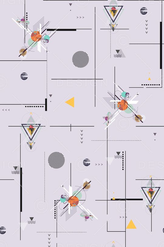 线条印花华亿平台图片