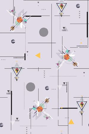 线条印花华亿平台图片