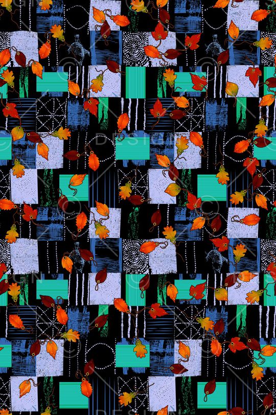 几何印花华亿平台图片