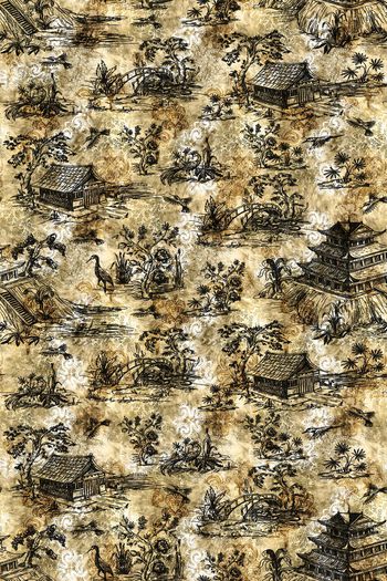 仙鹤印花华亿平台图片