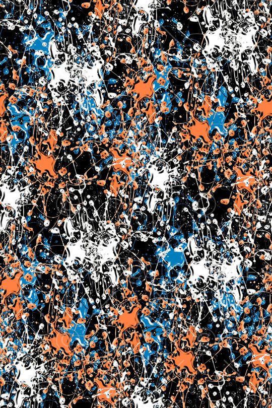 抽象男装印花华亿平台图片