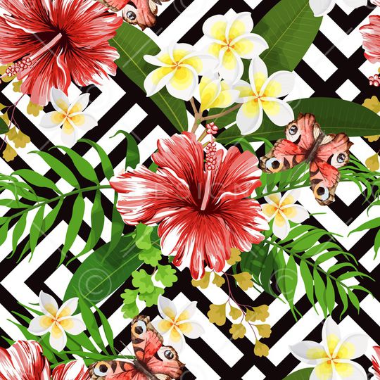 格子印花华亿平台图片