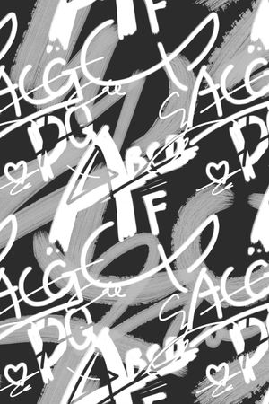 字母印花华亿平台图片