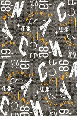 字母印花华亿平台图片