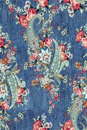 佩斯利印花华亿平台图片