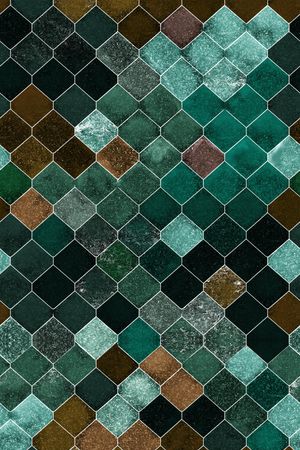 几何印花华亿平台图片