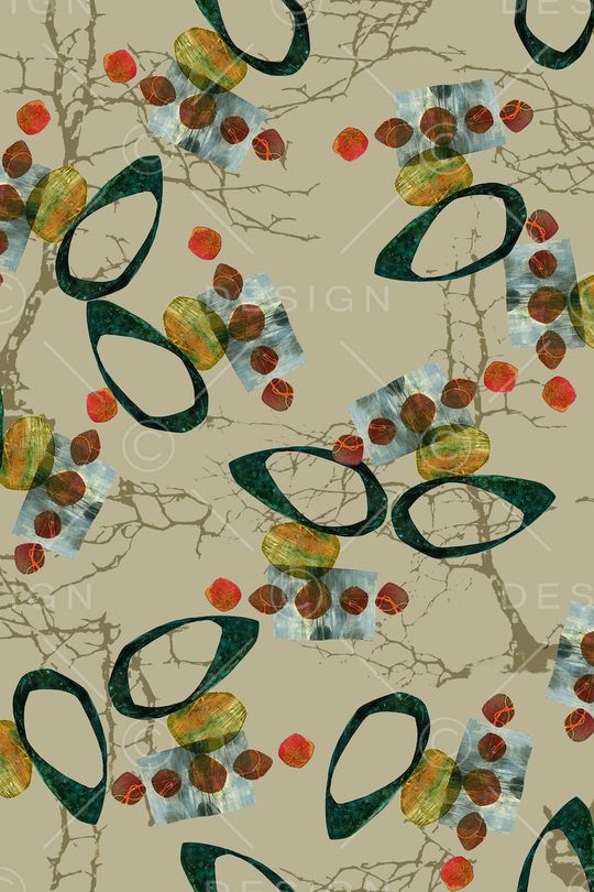 几何印花华亿平台图片