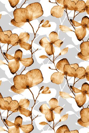 绿植树叶印花华亿平台图片