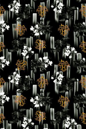 几何印花华亿平台图片