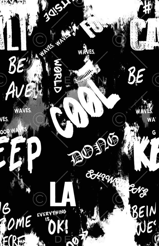 字母印花华亿平台图片