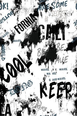 字母印花华亿平台图片