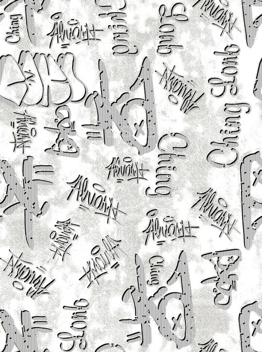 字母印花华亿平台图片