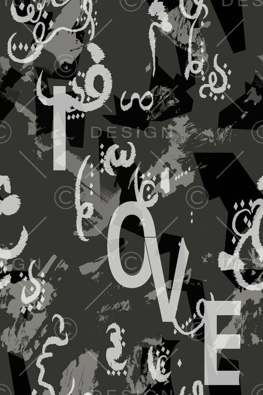 字母印花华亿平台图片