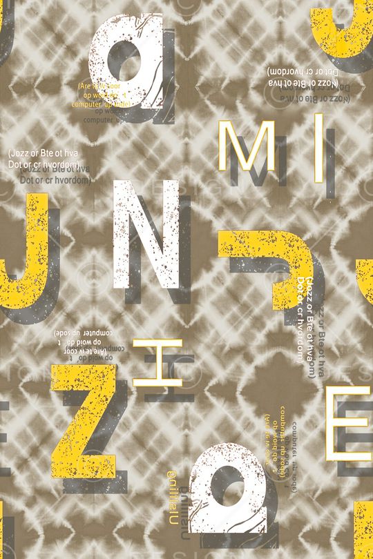 字母印花华亿平台图片