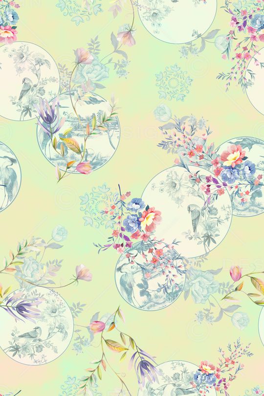 定位花印花华亿平台图片