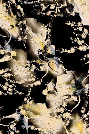 定位花印花华亿平台图片