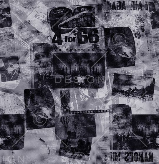 报纸印花华亿平台图片