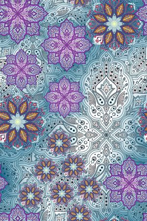 传统纹样印花华亿平台图片