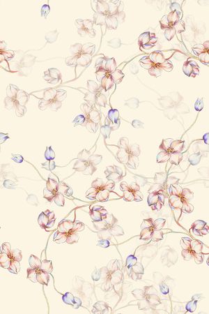 绿植树叶印花华亿平台图片