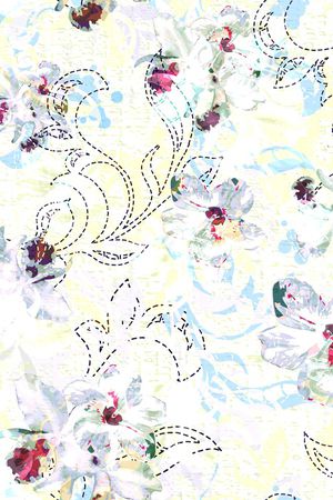 定位花印花华亿平台图片