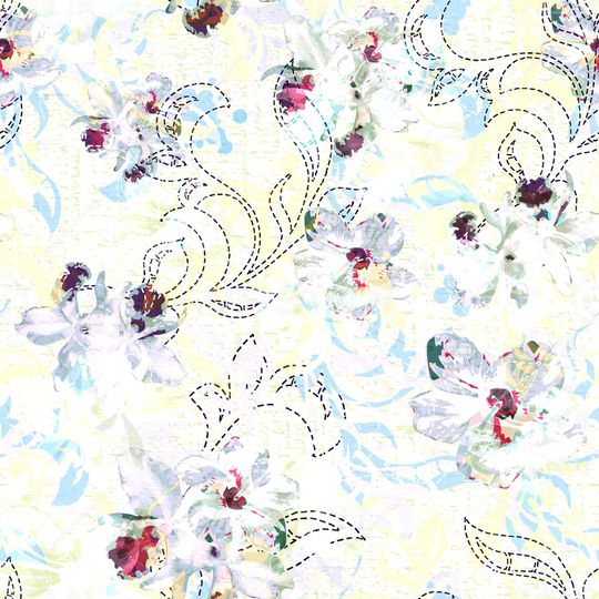 定位花印花华亿平台图片