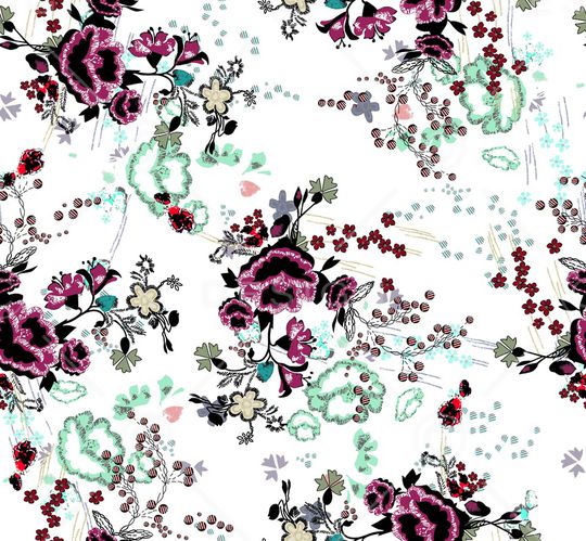 定位花印花华亿平台图片