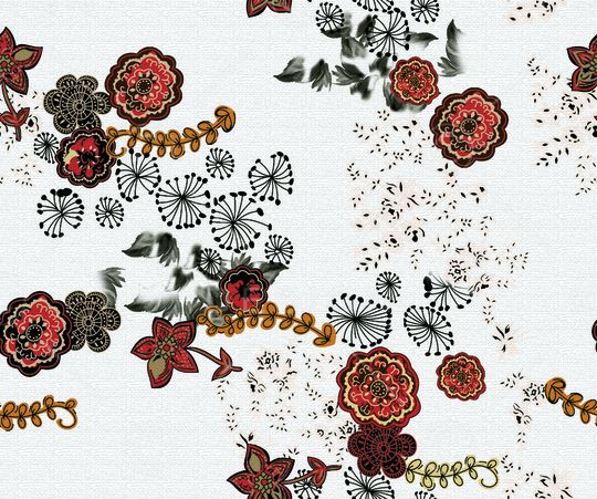 定位花印花华亿平台图片