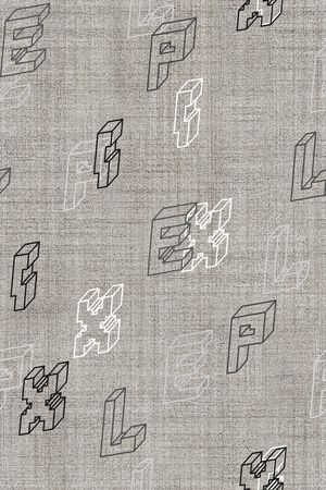 字母印花华亿平台图片