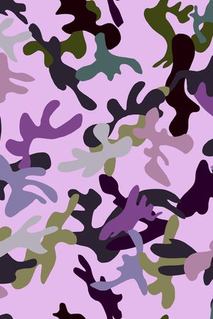 抽象花卉印花华亿平台图片