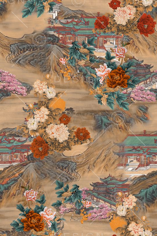 香云纱印花华亿平台图片