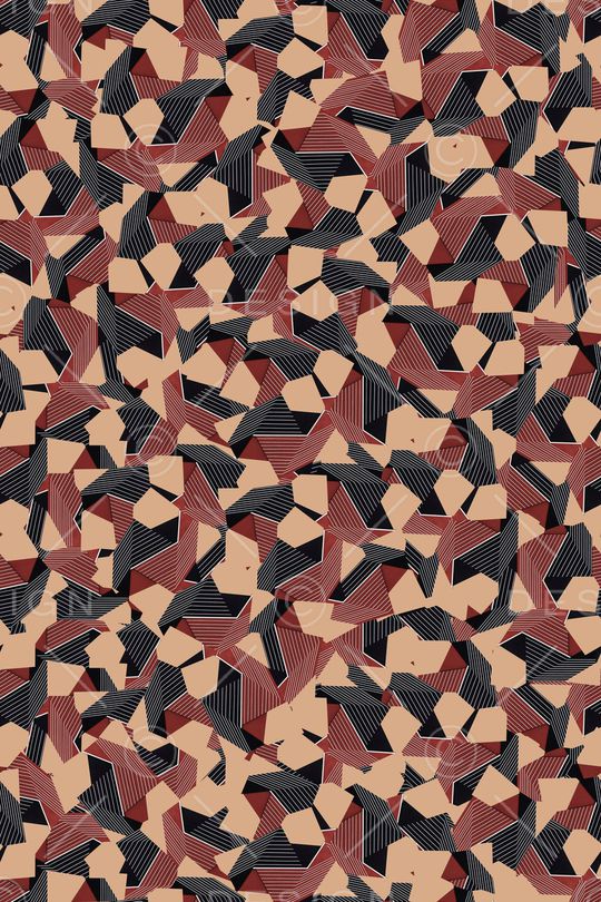 几何印花华亿平台图片