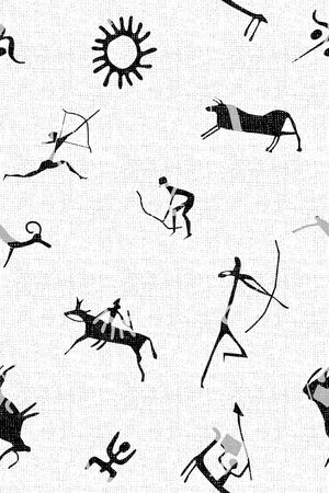 黑白华亿平台印花华亿平台图片