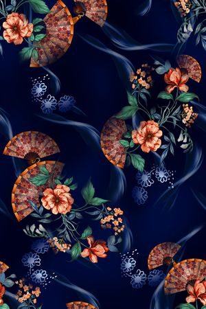 几何印花华亿平台图片