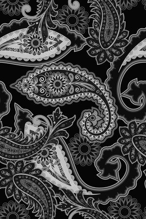 黑白华亿平台印花华亿平台图片