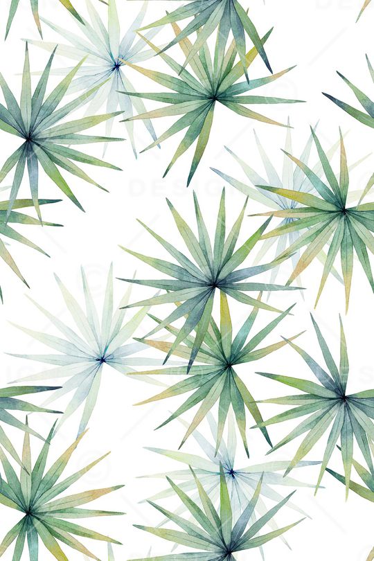 绿植树叶印花华亿平台图片