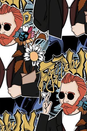 字母印花华亿平台图片