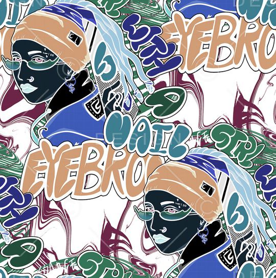 字母印花华亿平台图片