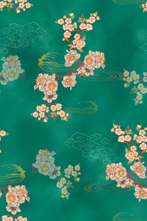 祥云印花华亿平台图片