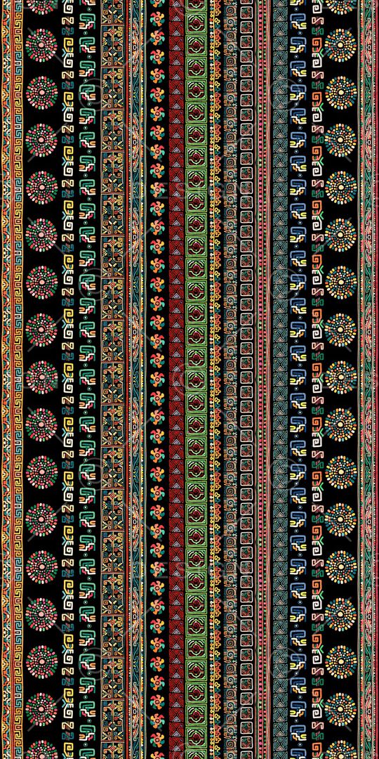 几何印花华亿平台图片