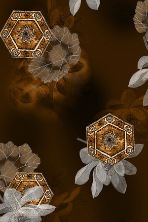 几何印花华亿平台图片