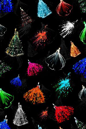 抽象印花华亿平台图片